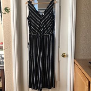 Striped Jumpsuit